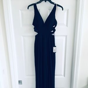 Faviana Navy blue formal gown
